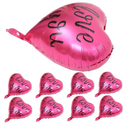 Gogogmee 20 Stück Teiliges Set Herzluftballons Aluminiumfolie für Hochzeitsdekoration Romantische Party und Geburtstagsfeier Einfach zu Dekorieren Langlebig und Sicher Gogogmee 20 Stück Teiliges Set Herzluftballons Aluminiumfolie für Hochzeitsdekoration Romantische Party und Geburtstagsfeier Einfach zu Dekorieren Langlebig und Sicher von Gogogmee