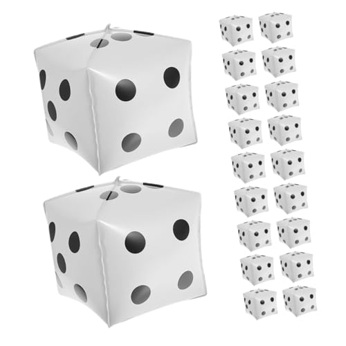 Gogogmee 20 Stück Teiliges Würfel Folienballon Glänzende Aluminiumfolie Quadratische Party deko für Herren Wiederverwendbare Spielwürfel Ballons für Geburtstag Festival und Themenfeier Gogogmee 20 Stück Teiliges Würfel Folienballon Glänzende Aluminiumfolie Quadratische Party deko für Herren Wiederverwendbare Spielwürfel Ballons für Geburtstag Festival und Themenfeier von Gogogmee