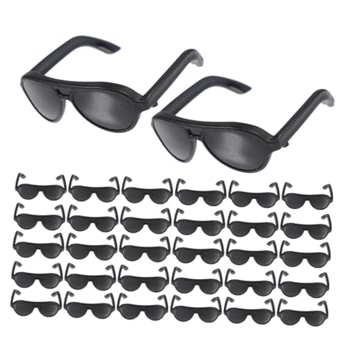 Gogogmee 200 Mini Puppen Sonnenbrillen aus Robustem Kunststoff Schwarze Winzige Brillen für Puppenkostüme DIY Bastelzubehör Puppenhaus Dekoration für Rollenspiele und Partys Gogogmee 200 Mini Puppen Sonnenbrillen aus Robustem Kunststoff Schwarze Winzige Brillen für Puppenkostüme DIY Bastelzubehör Puppenhaus Dekoration für Rollenspiele und Partys von Gogogmee