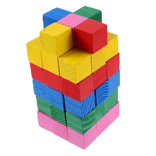 Gogogmee 200 Stück Teiliges Bauklötze aus Sicherem Material Farbenfrohe Lernspielzeuge für Hand Auge koordination von Kreativität Farben Formerkennung für Kleinkinder und Vorschulkinder von Gogogmee