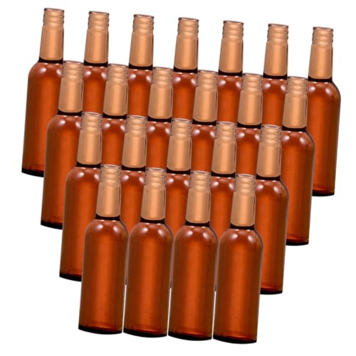 Gogogmee 24 Stück Simulierte Weinflaschen Mini Hauszubehör Miniaturen Für Puppenhäuser Puppenhaus Miniaturen Mini Harz Bierflaschen Puppenhaus Bierflaschen Puppenhaus von Gogogmee