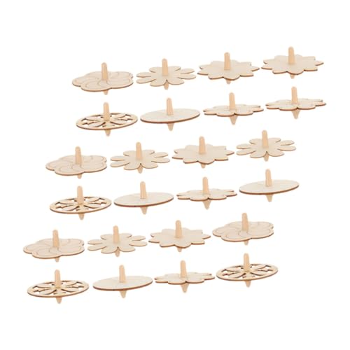Gogogmee 24 Stück Teiliges DIY Holzkreisel Unbemalt Verschiedene Formen Sicherer Holz Kunststoffmix Fördert Kreativität und Feinmotorik Geschenk für Mädchen und Jungen Gogogmee 24 Stück Teiliges DIY Holzkreisel Unbemalt Verschiedene Formen Sicherer Holz Kunststoffmix Fördert Kreativität und Feinmotorik Geschenk für Mädchen und Jungen von Gogogmee