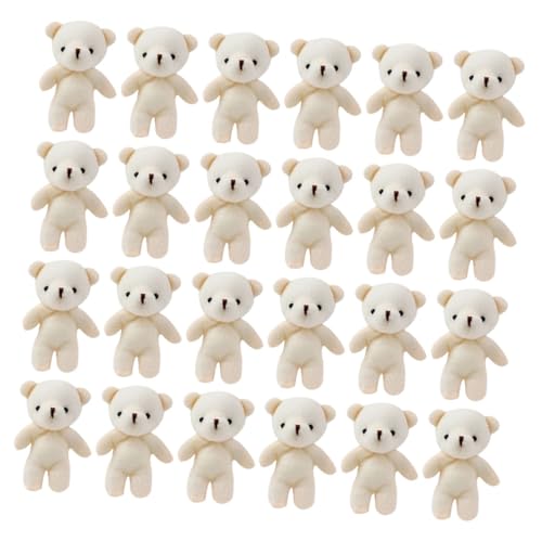 Gogogmee 24 Stück Teiliges Mini Bär Anhänger Leichte Stoffbären aus Baumwolle DIY Schlüsselanhänger und Taschenanhänger Niedliche Mini Bären Deko für Geburtstage Hochzeiten und Partys Gogogmee 24 Stück Teiliges Mini Bär Anhänger Leichte Stoffbären aus Baumwolle DIY Schlüsselanhänger und Taschenanhänger Niedliche Mini Bären Deko für Geburtstage Hochzeiten und Partys von Gogogmee