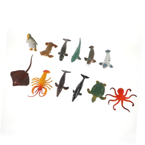 Gogogmee 24 Stück Teiliges Realistische Meeresbewohner Modelle aus Sicherem Material Vielfältige Mini tierfiguren für Frühkindliches Lernen für Kreativität und Fantasie Gogogmee 24 Stück Teiliges Realistische Meeresbewohner Modelle aus Sicherem Material Vielfältige Mini tierfiguren für Frühkindliches Lernen für Kreativität und Fantasie von Gogogmee