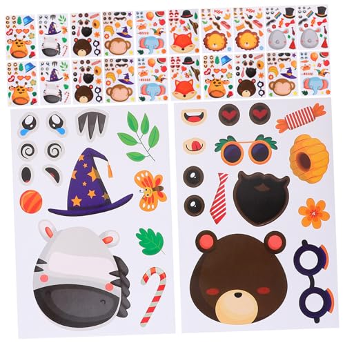 Gogogmee 24Blätter Ermutigungsaufkleber für DIY Tierpuzzle Sticker für Kreative Belohnungen im Klassenzimmer Selbstklebend für und Motivation Gogogmee 24Blätter Ermutigungsaufkleber für DIY Tierpuzzle Sticker für Kreative Belohnungen im Klassenzimmer Selbstklebend für und Motivation von Gogogmee