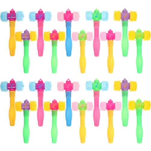 Gogogmee 24Stücke Teiliges Hammerspielzeug für Buntes Hammer mit Geräuschfunktion Fördert Geschicklichkeit und Hand Augen Koordination für Spielzimmer und Outdoor Aktivitäten Gogogmee 24Stücke Teiliges Hammerspielzeug für Buntes Hammer mit Geräuschfunktion Fördert Geschicklichkeit und Hand Augen Koordination für Spielzimmer und Outdoor Aktivitäten von Gogogmee