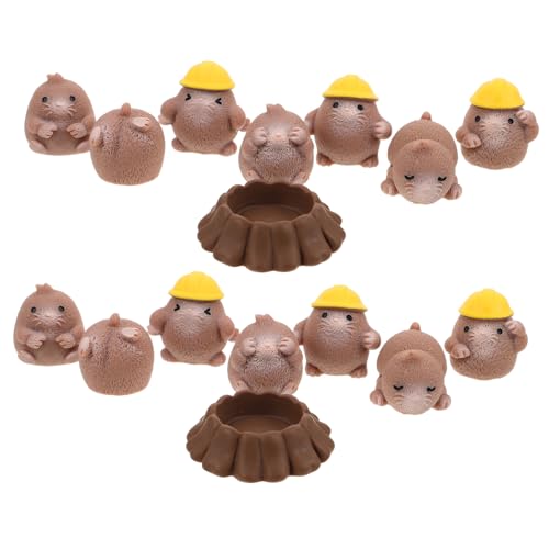 Gogogmee 24stücke Miniaturfiguren Aus Kunstharz Mit Gopher-Modellen Winzigen Tierfiguren Für DIY-gartenzubehör Mikrolandschaftsdekor Und Schreibtischdekoration Als Tierstatuen-Dekoration Gogogmee 24stücke Miniaturfiguren Aus Kunstharz Mit Gopher-Modellen Winzigen Tierfiguren Für DIY-gartenzubehör Mikrolandschaftsdekor Und Schreibtischdekoration Als Tierstatuen-Dekoration von Gogogmee