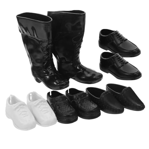 Gogogmee 25 Paare Puppenschuhe Maßstab Plastik Mini Schuhe für Puppen Männliche Winzige Stiefel für Anziehspielzeug Realistische Details und Vielseitige Kostüm Accessoires Gogogmee 25 Paare Puppenschuhe Maßstab Plastik Mini Schuhe für Puppen Männliche Winzige Stiefel für Anziehspielzeug Realistische Details und Vielseitige Kostüm Accessoires von Gogogmee