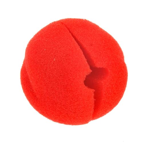 Gogogmee 25stücke Schwamm-clownnase Requisiten Rot Aus Strapazierfähigem Schwamm Einfache Nasenbefestigung Für Kostüme Und Bühnenauftritte Zu Weihnachten Halloween Und Partys von Gogogmee