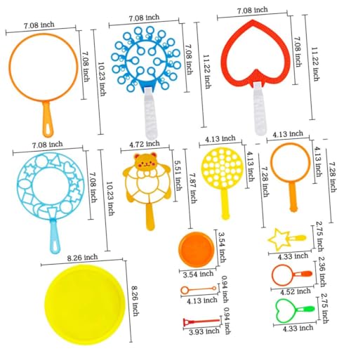 Gogogmee 26 Stück Teiliges Seifenblasen Bunten Stäben Langlebiges Sicheres Blasenwerkzeug für Outdoor Spiel Familie und Freizeit Farblich Sortiert Einfach zu Bedienen Zufällige Farbe von Gogogmee