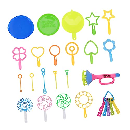 Gogogmee 29 Stück Teiliges Seifenblasen Sticks Set für Lustiges Handheld mit Praktischem Tablett für Drinnen und Draußen für Partys und Sommeraktivitäten Gogogmee 29 Stück Teiliges Seifenblasen Sticks Set für Lustiges Handheld mit Praktischem Tablett für Drinnen und Draußen für Partys und Sommeraktivitäten von Gogogmee