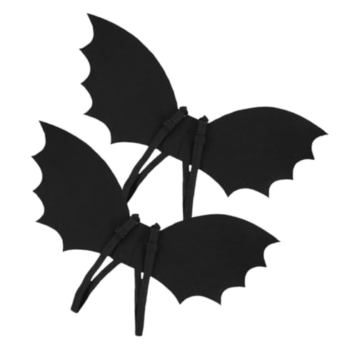 Gogogmee 2Sätze Fledermausflügel für Verstellbare Eva Cosplay Requisiten für Halloween Vampir Kostüm und Party Dekorationen Schwarz Gogogmee 2Sätze Fledermausflügel für Verstellbare Eva Cosplay Requisiten für Halloween Vampir Kostüm und Party Dekorationen Schwarz von Gogogmee
