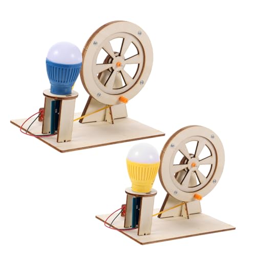 Gogogmee 2Sätze Handkurbelgenerator Einfacher DIY Elektrogenerator für Lehrreiches für Physikalische Experimente zur Praktischer Fähigkeiten Gogogmee 2Sätze Handkurbelgenerator Einfacher DIY Elektrogenerator für Lehrreiches für Physikalische Experimente zur Praktischer Fähigkeiten von Gogogmee