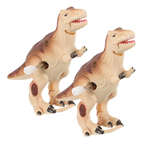 Gogogmee 2St Dinosaurier-Spielzeug Spielzeug-Dinosaurier Roboter Spielzeug Kinderspielzeug Haargummis Spielzeug für Kleinkinder Coole Dinosaurierspielzeuge Aufziehspielzeug für Kinder Mini von Gogogmee
