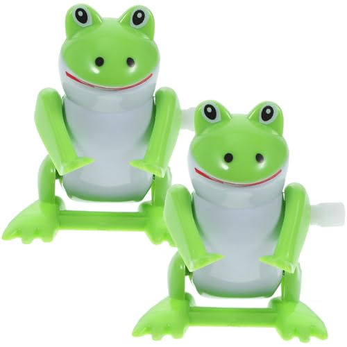 Gogogmee 2Stücke Aufziehspielzeug Frosch Frühpädagogisches Uhrwerkspielzeug für Fördert Fähigkeiten und Farbdiskriminierung Langlebiges Material ohne Stromverbrauch Gogogmee 2Stücke Aufziehspielzeug Frosch Frühpädagogisches Uhrwerkspielzeug für Fördert Fähigkeiten und Farbdiskriminierung Langlebiges Material ohne Stromverbrauch von Gogogmee