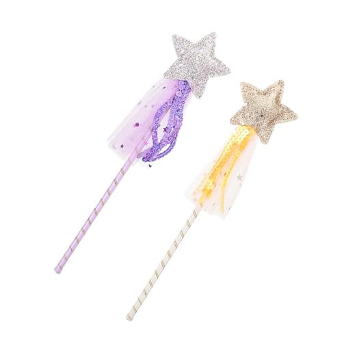 Gogogmee 2Stücke Glitzer Zauberstab für Stern Feenstab mit Band Kreative Requisiten für Cosplay Partys und Aufführungen Gold Gogogmee 2Stücke Glitzer Zauberstab für Stern Feenstab mit Band Kreative Requisiten für Cosplay Partys und Aufführungen Gold von Gogogmee