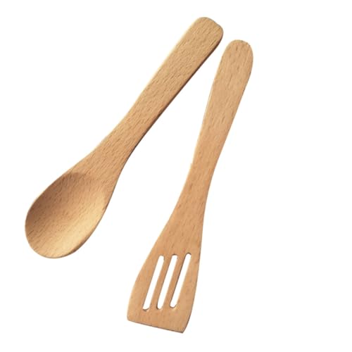 Gogogmee 2Stücke Holzspielzeug Set für Teiliges Küchengerät mit Löffel und Schaufel Pädagogisches Rollenspielzeug für Kreative Spielideen für Kinderzimmer Dekoration und Gogogmee 2Stücke Holzspielzeug Set für Teiliges Küchengerät mit Löffel und Schaufel Pädagogisches Rollenspielzeug für Kreative Spielideen für Kinderzimmer Dekoration und von Gogogmee