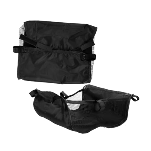 Gogogmee 2Stücke Kinderwagen Aufbewahrungskorb Großer Stauraum für Essentials Multifunktional als Einkaufs und Handkorb Einfache Installation und Demontage von Gogogmee