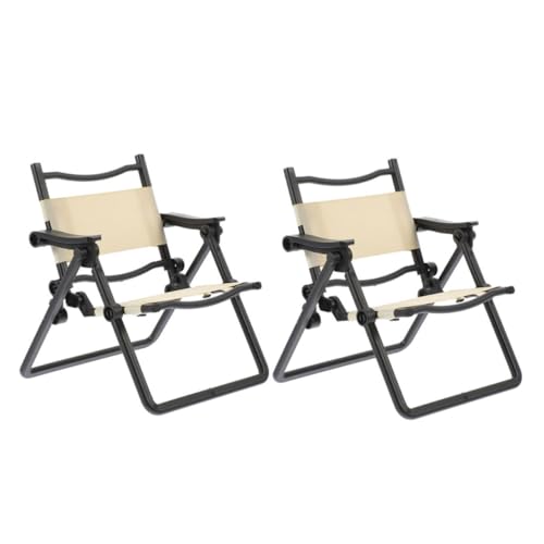 Gogogmee 2Stücke Klappstuhl für Puppenhaus Strandstuhl Dekoration für Outdoor Szenen und Strand Themen Detailgetreues Design Langlebig Gogogmee 2Stücke Klappstuhl für Puppenhaus Strandstuhl Dekoration für Outdoor Szenen und Strand Themen Detailgetreues Design Langlebig von Gogogmee
