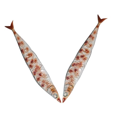 Gogogmee 2Stücke Künstliche Fisch Dekoration Realistische Faux Roast Fish Modelle für Fotografie Party Spielküche Requisiten Verarbeitung Langlebig und Detailgetreu Gogogmee 2Stücke Künstliche Fisch Dekoration Realistische Faux Roast Fish Modelle für Fotografie Party Spielküche Requisiten Verarbeitung Langlebig und Detailgetreu von Gogogmee
