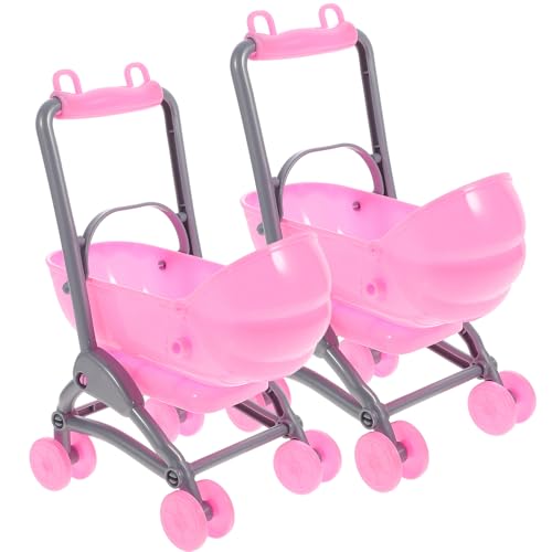 Gogogmee 2Stücke Mini Kinderwagen Simuliertes Kinderwagen Modell aus Kunststoff für Puppenhaus und Kreatives Spiel Fördert die Fantasie und Ist zur Haut Gogogmee 2Stücke Mini Kinderwagen Simuliertes Kinderwagen Modell aus Kunststoff für Puppenhaus und Kreatives Spiel Fördert die Fantasie und Ist zur Haut von Gogogmee