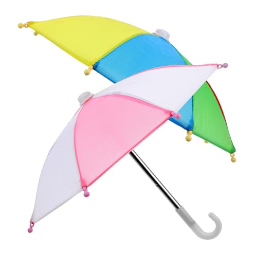 Gogogmee 2Stücke Mini Regenschirme Verstellbare Regenschirm Modelle für Puppen Mikrolandschaft und Fotorequisiten Gogogmee 2Stücke Mini Regenschirme Verstellbare Regenschirm Modelle für Puppen Mikrolandschaft und Fotorequisiten von Gogogmee