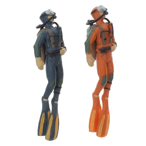 Gogogmee Miniatur Taucherfigur 2 Stücke Schwimmende Aquarium Dekoration aus Robustem Kunststoff für Kleine Aquarien für Sammler und Tauchliebhaber Gogogmee Miniatur Taucherfigur 2 Stücke Schwimmende Aquarium Dekoration aus Robustem Kunststoff für Kleine Aquarien für Sammler und Tauchliebhaber von Gogogmee