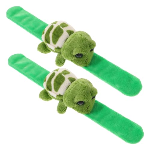 Gogogmee 2Stücke Plüsch Schildkröten Slap Armbänder Tiermotiv für Geburtstagsfeiern Partygeschenk und Langlebig Mottopartys und Feste Gogogmee 2Stücke Plüsch Schildkröten Slap Armbänder Tiermotiv für Geburtstagsfeiern Partygeschenk und Langlebig Mottopartys und Feste von Gogogmee