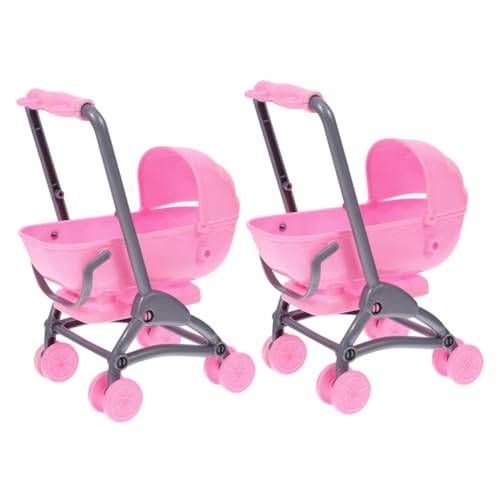 Gogogmee 2Stücke Puppenwagen für Puppenbuggy für Rollenspiele für Puppenhäuser und Kreative Spielstunden Fördert die Hand Auge Koordination und Sinneswahrnehmung Gogogmee 2Stücke Puppenwagen für Puppenbuggy für Rollenspiele für Puppenhäuser und Kreative Spielstunden Fördert die Hand Auge Koordination und Sinneswahrnehmung von Gogogmee