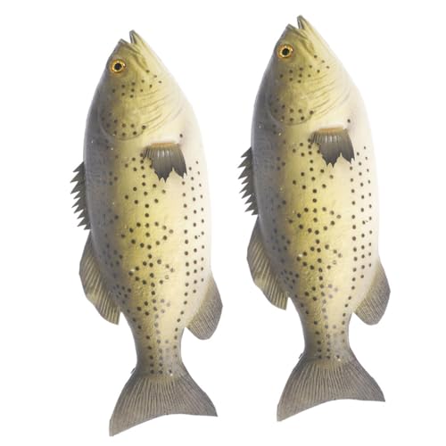 Gogogmee 2stücke Pu Simulationsfisch Modell Realistische Tierfigur Fischskulptur Tischdeko Lernmodell Für Kinderzimmer Und Tierzimmer Gogogmee 2stücke Pu Simulationsfisch Modell Realistische Tierfigur Fischskulptur Tischdeko Lernmodell Für Kinderzimmer Und Tierzimmer von Gogogmee