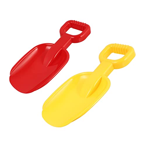 Gogogmee 2Stücke Sandspielzeug Kurze Sandschaufeln aus Hochwertigem Kunststoff für Geeignet für Strand Leuchtende Farben für Sommerabenteuer von Gogogmee