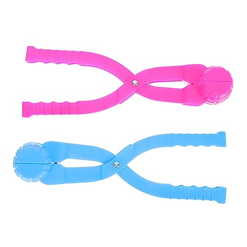 Gogogmee 2Stücke Schneeballmacher für Outdoor Schneeballschlachten Leichtes und Langlebiges Design für Winteraktivitäten und Spaß im Schnee von Gogogmee