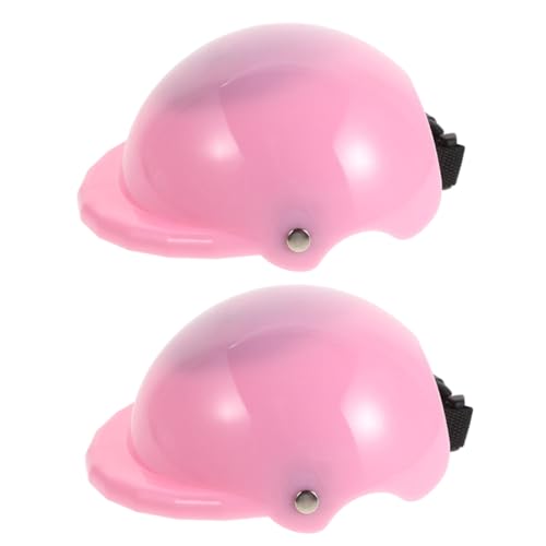 Gogogmee 2Stücke Schutzhelme für Puppen Kreative Kopfbedeckungen für Haustiere Sicherheitskappen für Puppen Einzigartiges Design für Puppenliebhaber Gogogmee 2Stücke Schutzhelme für Puppen Kreative Kopfbedeckungen für Haustiere Sicherheitskappen für Puppen Einzigartiges Design für Puppenliebhaber von Gogogmee