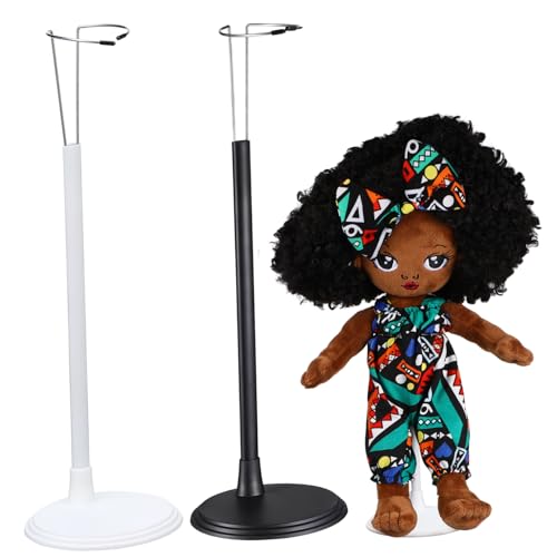Gogogmee 3 PVC Puppenständer Teiliges mit Rutschfestem Sockel Verstellbare Stabile Basis für Puppen und Actionfiguren Einfach zu Montieren Langlebiges Doll Display Rack von Gogogmee