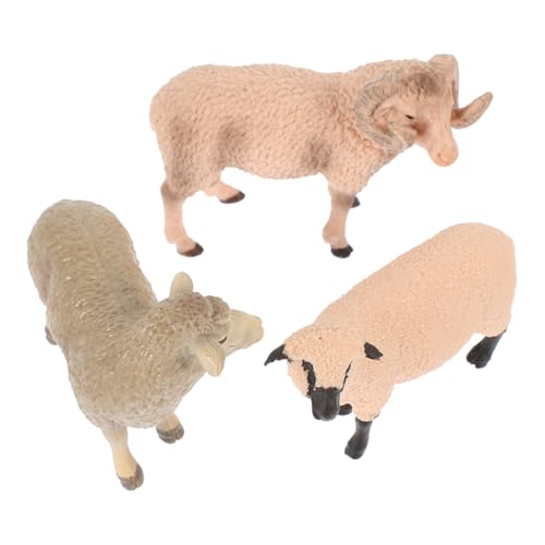 Gogogmee 3 STÜCKE Teiliges Schaf Tierfiguren Realistische Wildtier Modelle Lebensecht Pädagogisch Dekor für Kinderzimmer und Lernspielzeug für Mädchen Jungen Gogogmee 3 STÜCKE Teiliges Schaf Tierfiguren Realistische Wildtier Modelle Lebensecht Pädagogisch Dekor für Kinderzimmer und Lernspielzeug für Mädchen Jungen von Gogogmee
