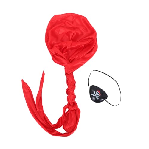 Gogogmee 3 Satz Teiliges Piratenkostüm Set für Piraten Halstuch Piratenhut und Augenklappe Leicht Hautfreundlich für Halloween Karneval Motto Geburtstag und Fantasievolles Rollenspiel Gogogmee 3 Satz Teiliges Piratenkostüm Set für Piraten Halstuch Piratenhut und Augenklappe Leicht Hautfreundlich für Halloween Karneval Motto Geburtstag und Fantasievolles Rollenspiel von Gogogmee