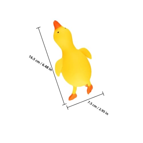 Gogogmee 3 Stück Bunte Enten Quetschspielzeug aus TPR Elastische Stressabbau Druckentlastungsspielzeuge für Erwachsene und Tragbar Waschbar Party Sensorikspielzeug Gogogmee 3 Stück Bunte Enten Quetschspielzeug aus TPR Elastische Stressabbau Druckentlastungsspielzeuge für Erwachsene und Tragbar Waschbar Party Sensorikspielzeug von Gogogmee