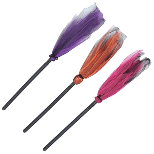Gogogmee 3 Stück Hexenbesen Frauenbesen Hexendekor Für Den Innenbereich Besenstiele Für Halloween Hexenhut Hexenbeine Hexenbesen Beweglicher Hexenhandwerk Gogogmee 3 Stück Hexenbesen Frauenbesen Hexendekor Für Den Innenbereich Besenstiele Für Halloween Hexenhut Hexenbeine Hexenbesen Beweglicher Hexenhandwerk von Gogogmee