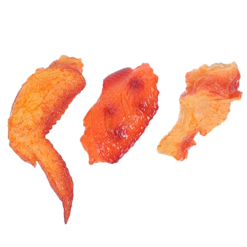 Gogogmee 3 Stück Realistische Frittierte Fleischmodelle für Küchen Dekoration Party Displays und Fotorequisiten für Veranstaltungen und Ausstellungen Gogogmee 3 Stück Realistische Frittierte Fleischmodelle für Küchen Dekoration Party Displays und Fotorequisiten für Veranstaltungen und Ausstellungen von Gogogmee