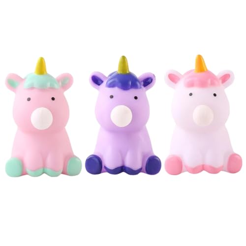 Gogogmee 3 Stück Teiliges Einhorn Squeeze aus TPR Elastisches Tragbares Stress Fidget Lustige Druckspielzeuge zum Stressabbau Geeignet für Erwachsene Gogogmee 3 Stück Teiliges Einhorn Squeeze aus TPR Elastisches Tragbares Stress Fidget Lustige Druckspielzeuge zum Stressabbau Geeignet für Erwachsene von Gogogmee