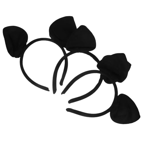 Gogogmee 3 Stück Teiliges Fledermausohren Haarband Damen Weich Leichtes Stoff Stirnband für Party Karneval Kostüm Cosplay Modisches Haarschmuck Zubehör Gogogmee 3 Stück Teiliges Fledermausohren Haarband Damen Weich Leichtes Stoff Stirnband für Party Karneval Kostüm Cosplay Modisches Haarschmuck Zubehör von Gogogmee