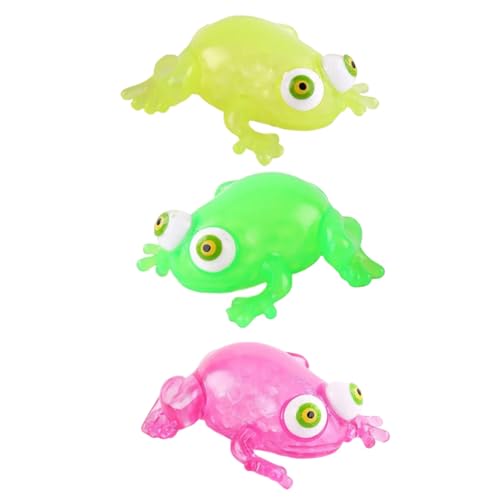 Gogogmee 3 Stück Teiliges Froschspielzeug zum Stressabbau Weiches Langlebiges Anti Stress kräftigungsspielzeug für Fördert Fingerfertigkeit und Entspannt durch Drücken und Kneten Gogogmee 3 Stück Teiliges Froschspielzeug zum Stressabbau Weiches Langlebiges Anti Stress kräftigungsspielzeug für Fördert Fingerfertigkeit und Entspannt durch Drücken und Kneten von Gogogmee