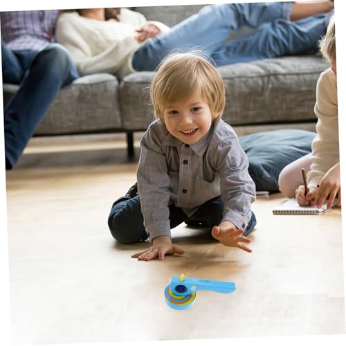 Gogogmee 3 Stück Teiliges Holzspielzeug Gyroskop mit Handgriff und Zugfaden Motorikförderndes Kinderspielzeug für Kleinkinder und Vorschulkinder Kompakt und Leicht Tragbar Zufällige Farbe Gogogmee 3 Stück Teiliges Holzspielzeug Gyroskop mit Handgriff und Zugfaden Motorikförderndes Kinderspielzeug für Kleinkinder und Vorschulkinder Kompakt und Leicht Tragbar Zufällige Farbe von Gogogmee