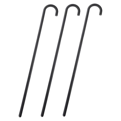 Gogogmee 3 Stück Teiliges Kostüm Zauberstab Schwarz Halloween Walking Cane Requisite Leichte Tanzkrücke für Party Bühnenauftritte Magischer Gehstock Gogogmee 3 Stück Teiliges Kostüm Zauberstab Schwarz Halloween Walking Cane Requisite Leichte Tanzkrücke für Party Bühnenauftritte Magischer Gehstock von Gogogmee