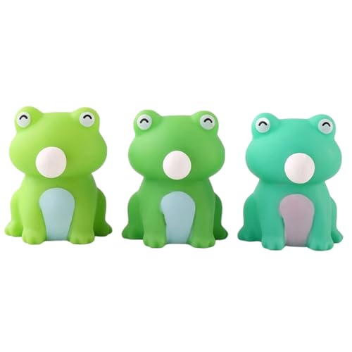 Gogogmee 3 Stück Teiliges Mini Frosch Stressabbau Langsame Rückstellung Antistress Tier für Erwachsene Realistische Simulation zur Entspannung und Emotionalen Stressreduktion Gogogmee 3 Stück Teiliges Mini Frosch Stressabbau Langsame Rückstellung Antistress Tier für Erwachsene Realistische Simulation zur Entspannung und Emotionalen Stressreduktion von Gogogmee
