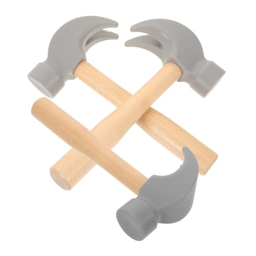 Gogogmee 3 Stück Teiliges Montessori Holzhammer für Nachhaltigem Holz Realistische Simulation Sicher mit Abgerundeten Kanten Fördert Feinmotorik und Kreatives Spiel für Geburtstagsfeiern Gogogmee 3 Stück Teiliges Montessori Holzhammer für Nachhaltigem Holz Realistische Simulation Sicher mit Abgerundeten Kanten Fördert Feinmotorik und Kreatives Spiel für Geburtstagsfeiern von Gogogmee