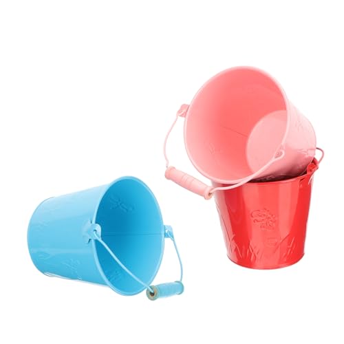 Gogogmee 3 Stück Teiliges Sandspielzeug aus Robustem Material Verschleißfest Kleine Eimer Ø Bunte Farben Fördert Kreativität und Motorik Am Strand und Sandkasten Zufällige Gogogmee 3 Stück Teiliges Sandspielzeug aus Robustem Material Verschleißfest Kleine Eimer Ø Bunte Farben Fördert Kreativität und Motorik Am Strand und Sandkasten Zufällige von Gogogmee