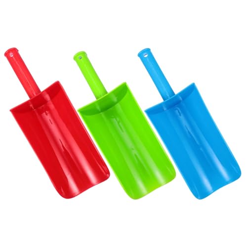 Gogogmee 3 Stück Teiliges Sandspielzeug mit Ergonomischem Griff Langlebige Pp-Kunststoff Sandschaufeln in Blau Rot und Grün Sichere Schaufeln für Am Strand Sandkasten und Garten Gogogmee 3 Stück Teiliges Sandspielzeug mit Ergonomischem Griff Langlebige Pp-Kunststoff Sandschaufeln in Blau Rot und Grün Sichere Schaufeln für Am Strand Sandkasten und Garten von Gogogmee