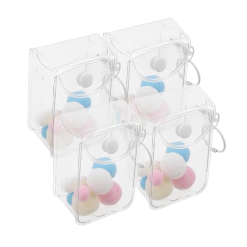 Gogogmee 3 Stück Transparente PVC Aufbewahrungstaschen für Puppen Minimalistisches Design Vielseitig Tragbar als Hand Schulter oder Umhängetasche für Mini Figuren Sammler Gogogmee 3 Stück Transparente PVC Aufbewahrungstaschen für Puppen Minimalistisches Design Vielseitig Tragbar als Hand Schulter oder Umhängetasche für Mini Figuren Sammler von Gogogmee