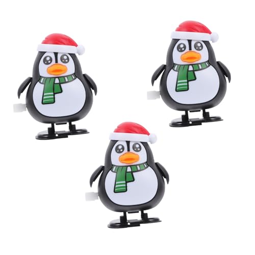Gogogmee 3 Stück Weihnachtliche Aufziehspielzeuge Niedliche Cartoon Pinguine Kindersicheres Kunststoffmaterial Fördert Hand Auge Koordination als Party und Geschenkartikel Gogogmee 3 Stück Weihnachtliche Aufziehspielzeuge Niedliche Cartoon Pinguine Kindersicheres Kunststoffmaterial Fördert Hand Auge Koordination als Party und Geschenkartikel von Gogogmee